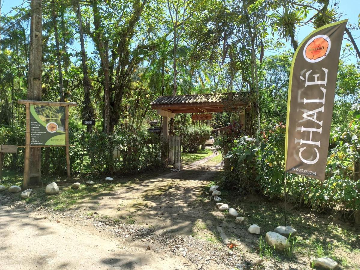 Ecoisa De Chacara - Casa De Vidro, Casa De Campo Morretes Exterior foto