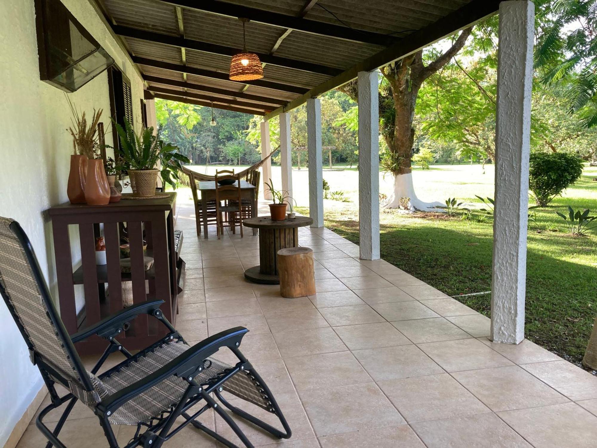 Ecoisa De Chacara - Casa De Vidro, Casa De Campo Morretes Exterior foto