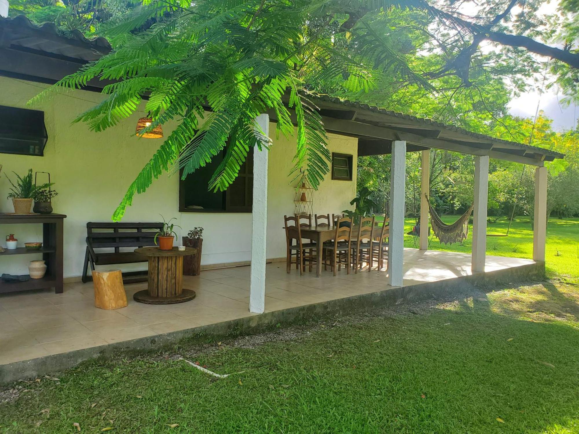 Ecoisa De Chacara - Casa De Vidro, Casa De Campo Morretes Exterior foto